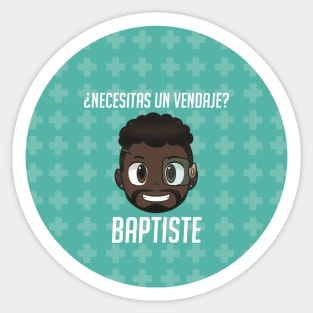 Baptiste chibi OW (Spanish) Sticker